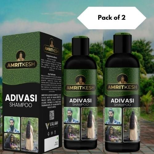 Adivasi Shampoo-Unleash the Power of Nature 100ml*2 （buy one get one free）