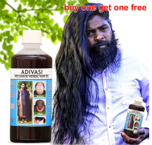 Adivasi Neelambari Herbal Hair Oil 125M*2（buy one get one free）